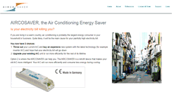 Desktop Screenshot of aircosaver.com
